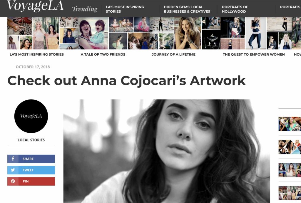 VOYAGE LA: Check out Anna Cojocari’s Artwork